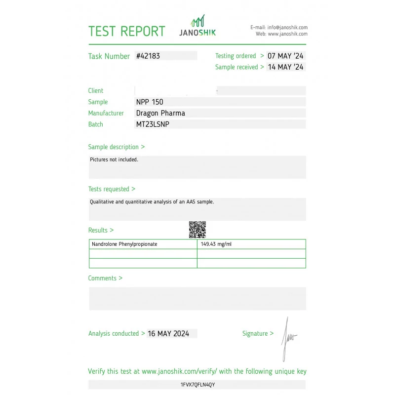 npp 150 authenticity lab report